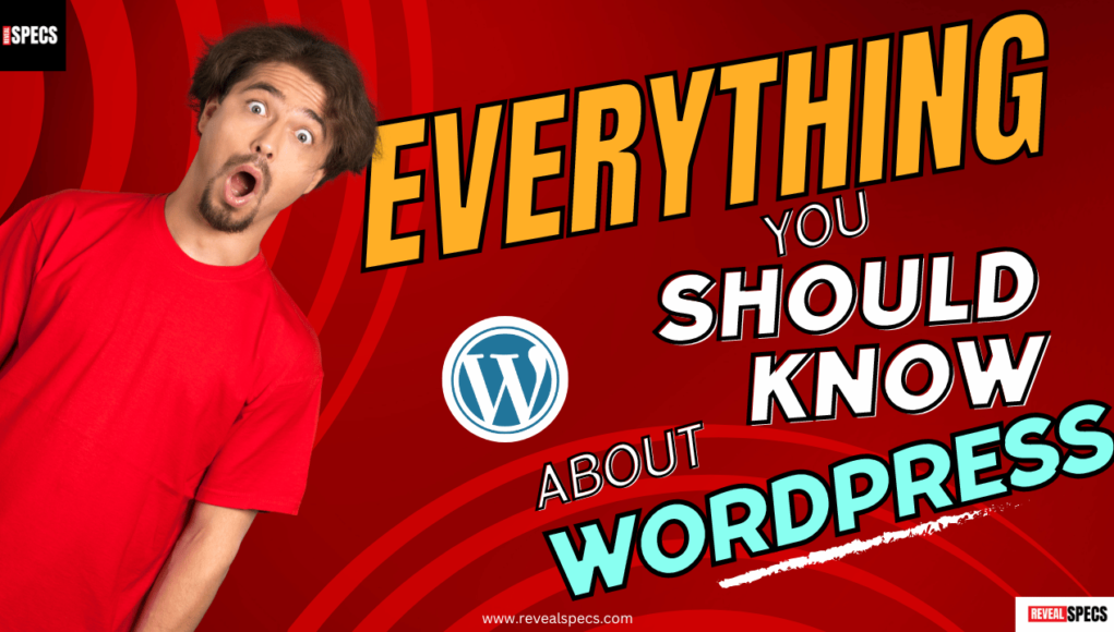 Thumbnail image of a person pointing to the text "Everything You Should Know About WordPress